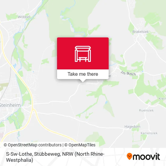 Карта S-Sw-Lothe, Stübbeweg