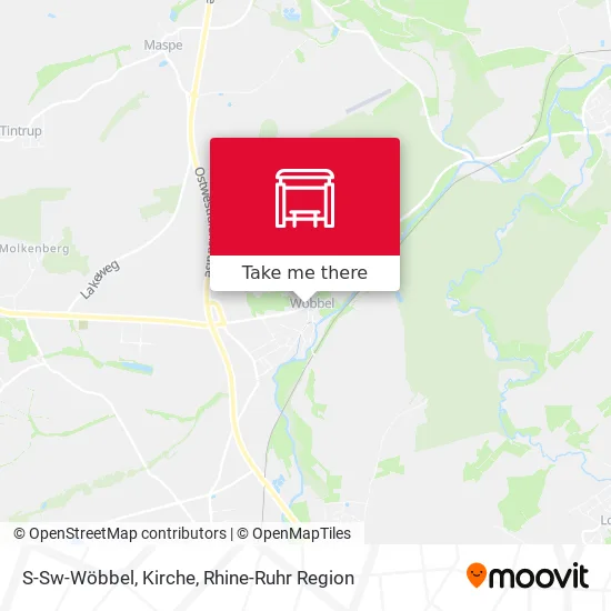 Карта S-Sw-Wöbbel, Kirche