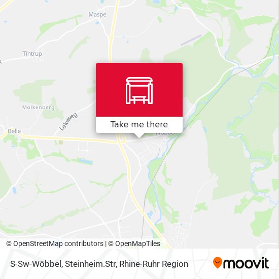 S-Sw-Wöbbel, Steinheim.Str map