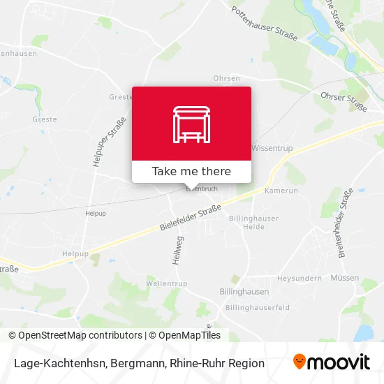 Карта Lage-Kachtenhsn, Bergmann
