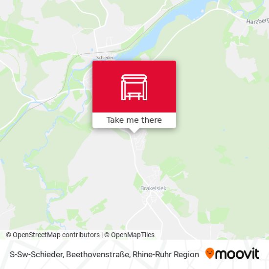 S-Sw-Schieder, Beethovenstraße map