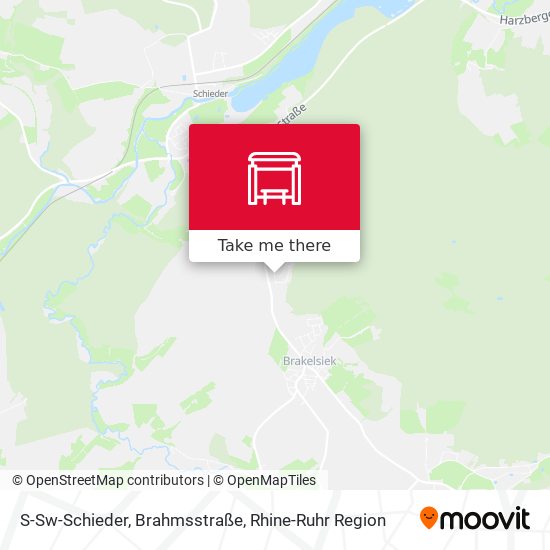 S-Sw-Schieder, Brahmsstraße map
