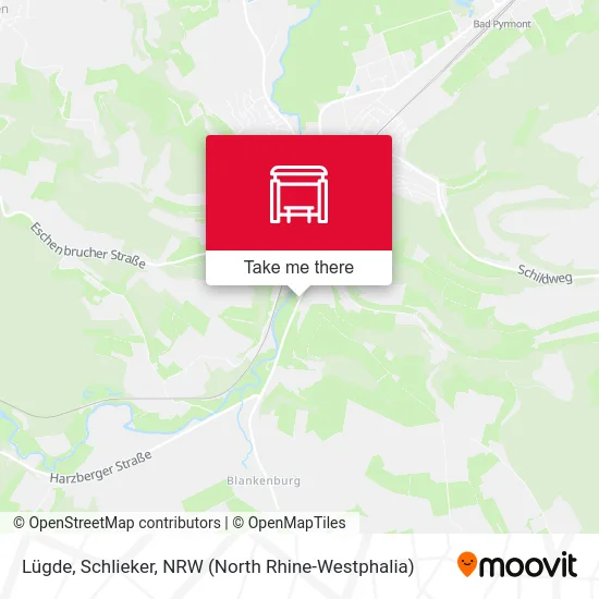 Lügde, Schlieker map