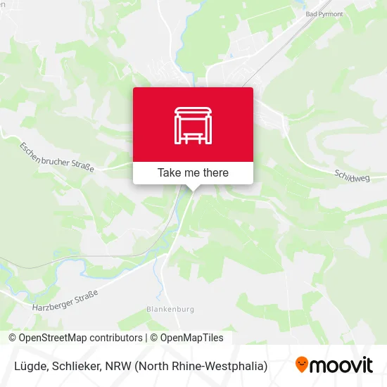 Lügde, Schlieker map