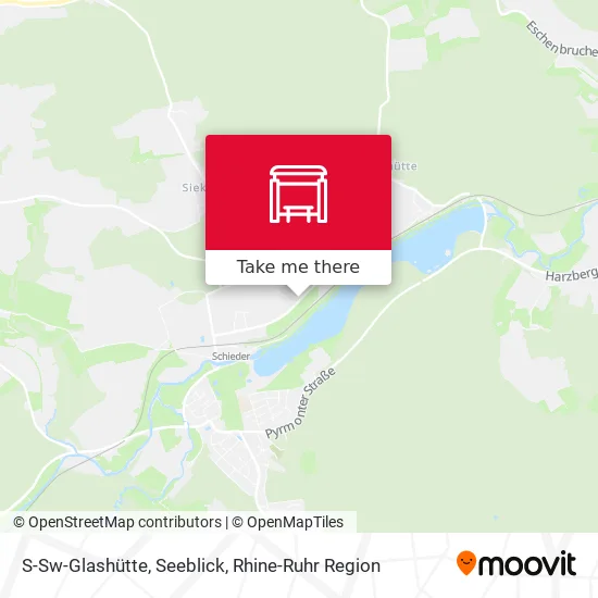 Карта S-Sw-Glashütte, Seeblick