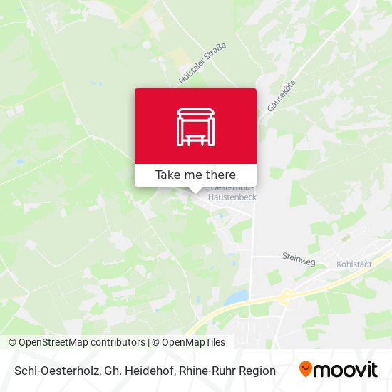 Schl-Oesterholz, Gh. Heidehof map