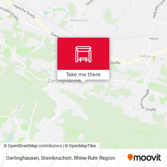 Oerlinghausen, Steinbruchstr map