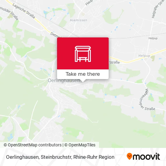 Карта Oerlinghausen, Steinbruchstr
