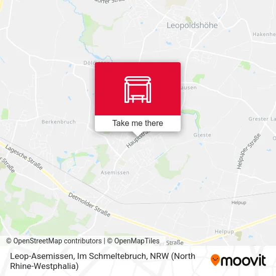 Карта Leop-Asemissen, Im Schmeltebruch