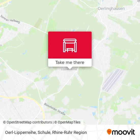 Карта Oerl-Lipperreihe, Schule