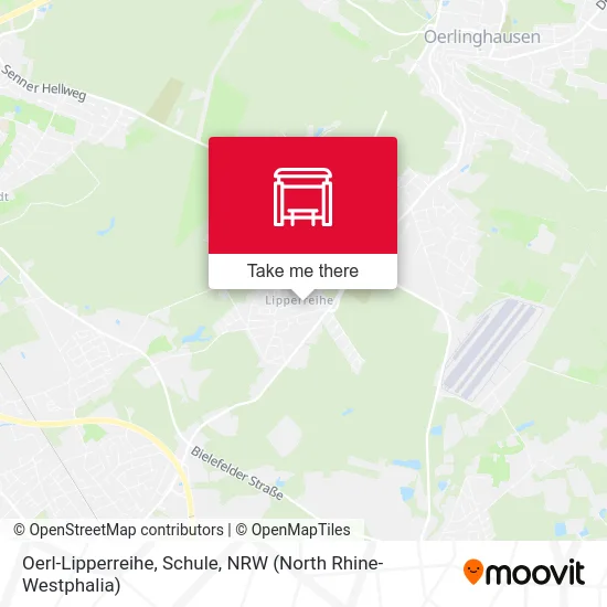 Карта Oerl-Lipperreihe, Schule