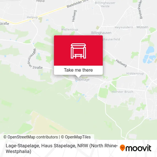 Lage-Stapelage, Haus Stapelage map