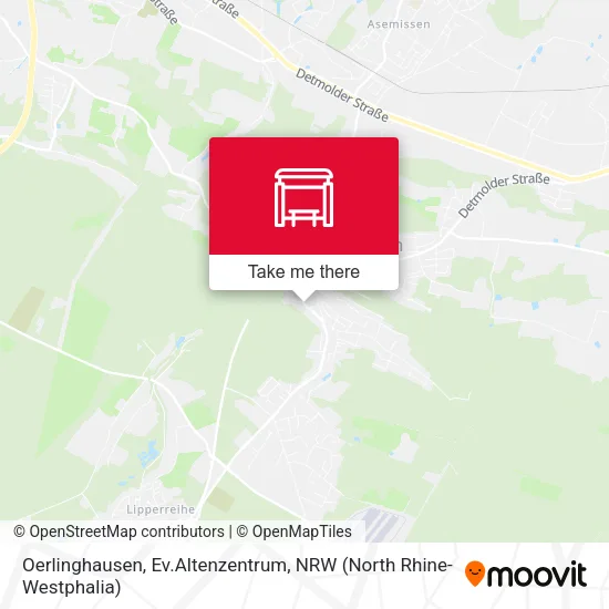Карта Oerlinghausen, Ev.Altenzentrum