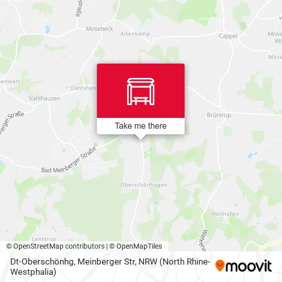 Карта Dt-Oberschönhg, Meinberger Str