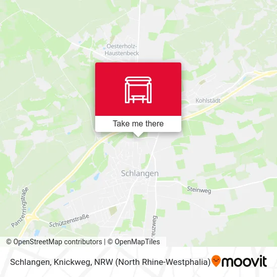 Schlangen, Knickweg map