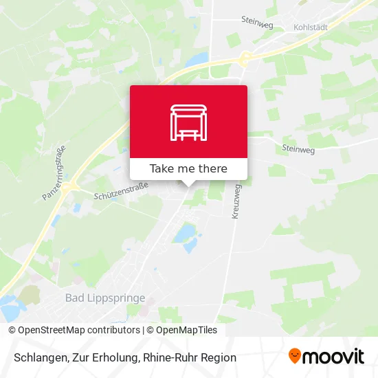 Карта Schlangen, Zur Erholung