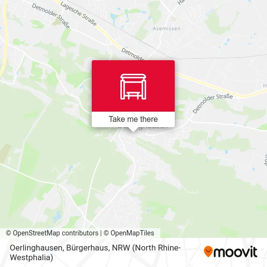 Карта Oerlinghausen, Bürgerhaus