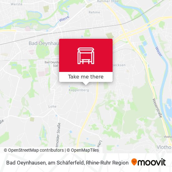 Bad Oeynhausen, am Schäferfeld map
