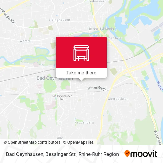 Карта Bad Oeynhausen, Bessinger Str.