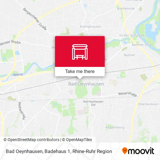 Карта Bad Oeynhausen, Badehaus 1