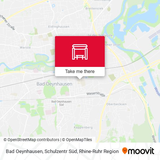 Bad Oeynhausen, Schulzentr Süd map