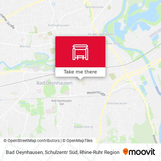 Bad Oeynhausen, Schulzentr Süd map