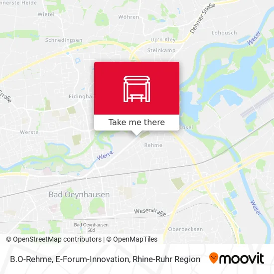 Карта B.O-Rehme, E-Forum-Innovation