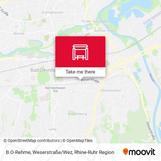 B.O-Rehme, Weserstraße/Wez map