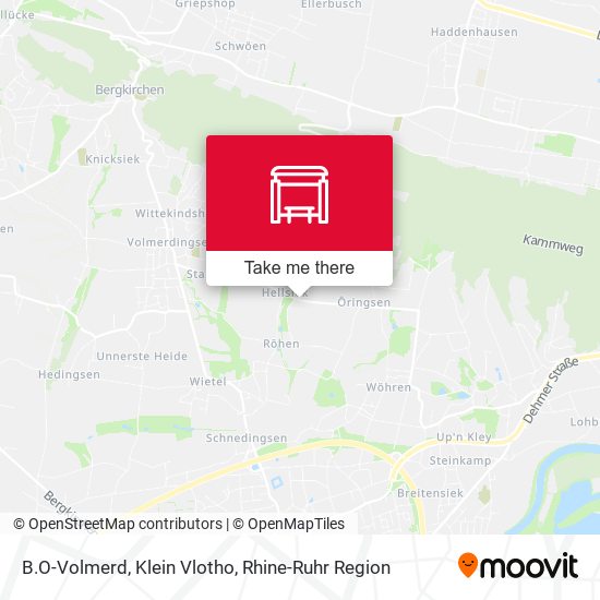 B.O-Volmerd, Klein Vlotho map