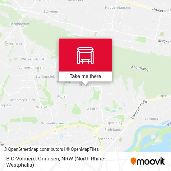 B.O-Volmerd, Öringsen map