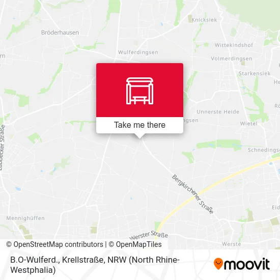 B.O-Wulferd., Krellstraße map