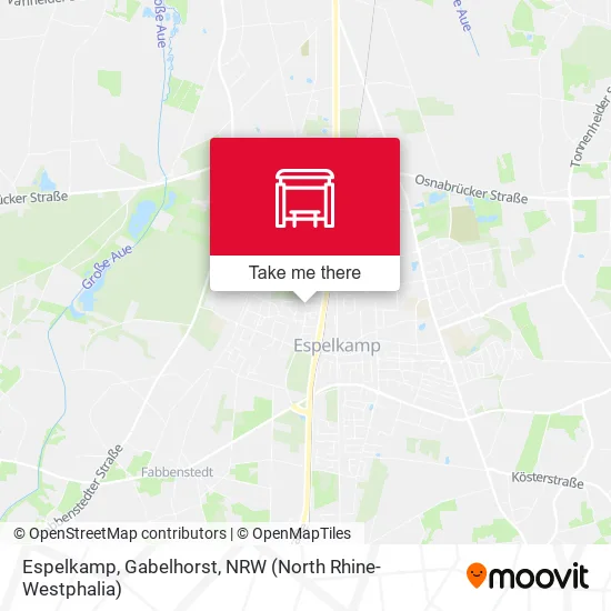 Карта Espelkamp, Gabelhorst