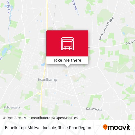 Espelkamp, Mittwaldschule map