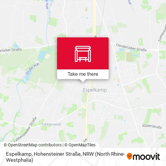 Карта Espelkamp, Hohensteiner Straße