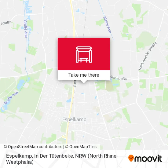 Карта Espelkamp, In Der Tütenbeke