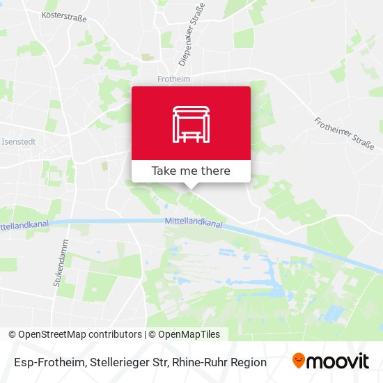 Esp-Frotheim, Stellerieger Str map