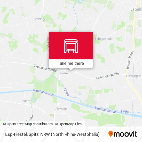 Карта Esp-Fiestel, Spitz