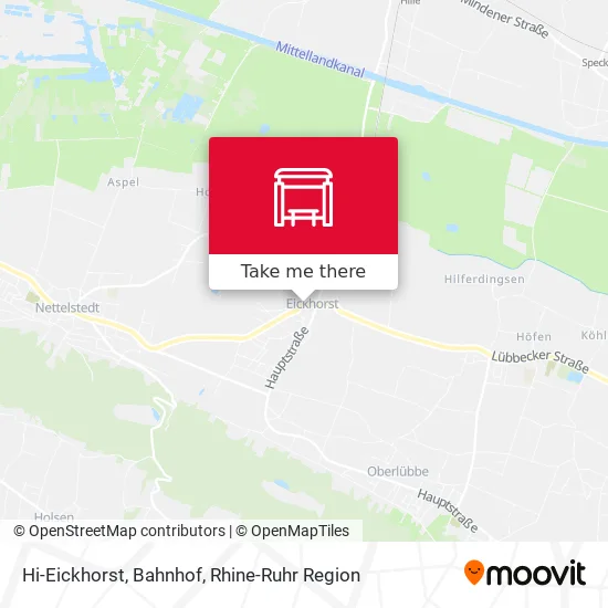 Карта Hi-Eickhorst, Bahnhof