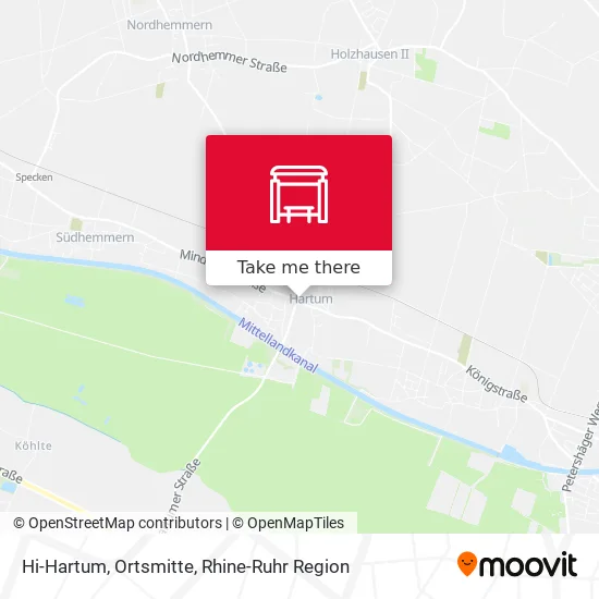 Карта Hi-Hartum, Ortsmitte