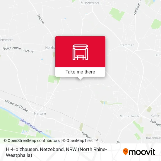 Карта Hi-Holzhausen, Netzeband