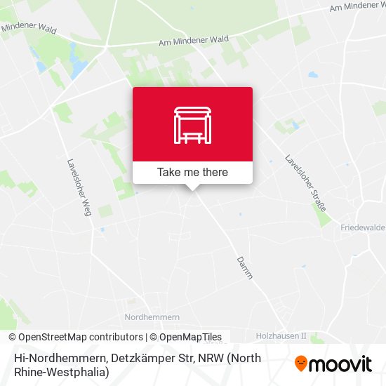Hi-Nordhemmern, Detzkämper Str map