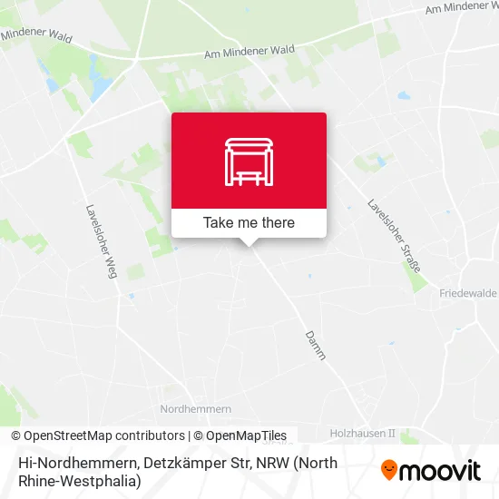 Карта Hi-Nordhemmern, Detzkämper Str