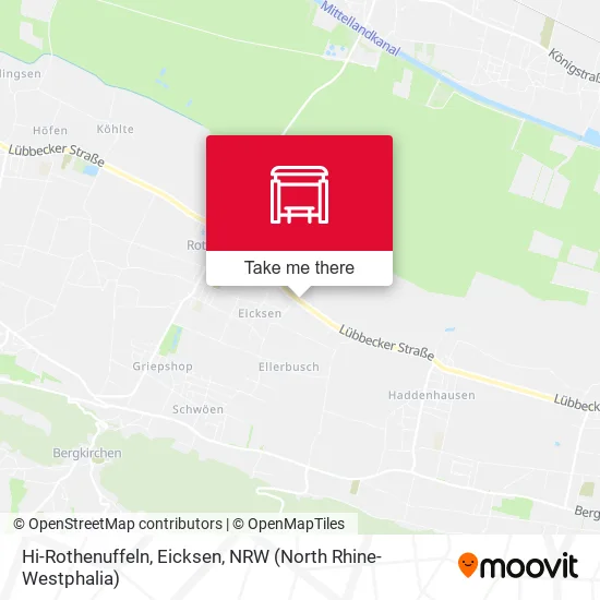 Карта Hi-Rothenuffeln, Eicksen