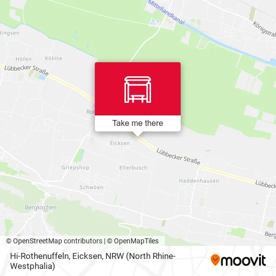 Карта Hi-Rothenuffeln, Eicksen