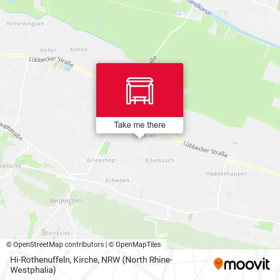 Карта Hi-Rothenuffeln, Kirche
