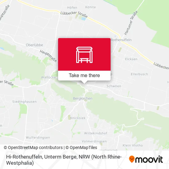 Карта Hi-Rothenuffeln, Unterm Berge