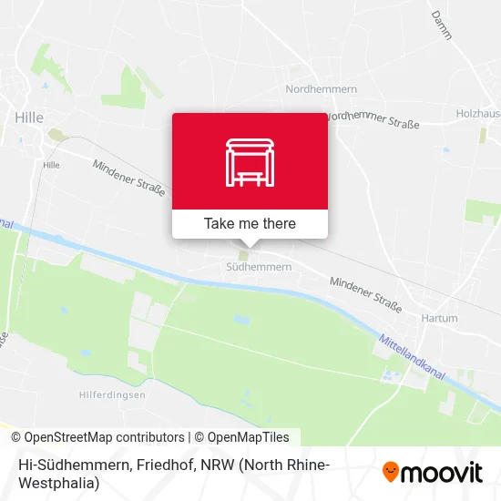 Hi-Südhemmern, Friedhof map