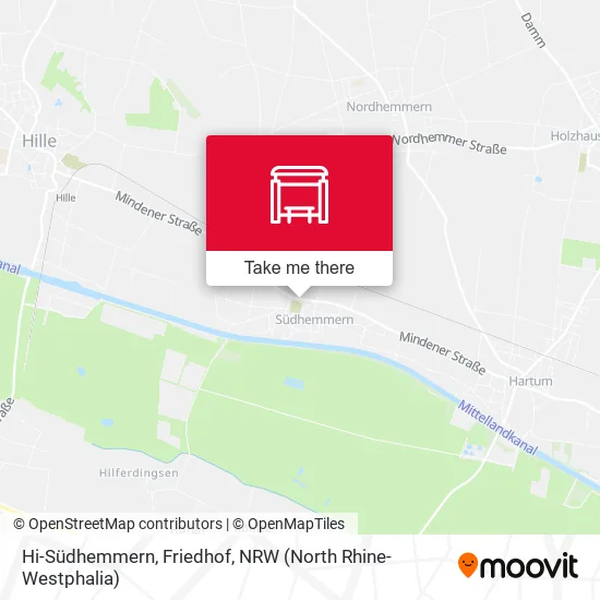 Карта Hi-Südhemmern, Friedhof