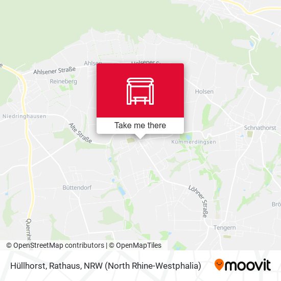 Hüllhorst, Rathaus map