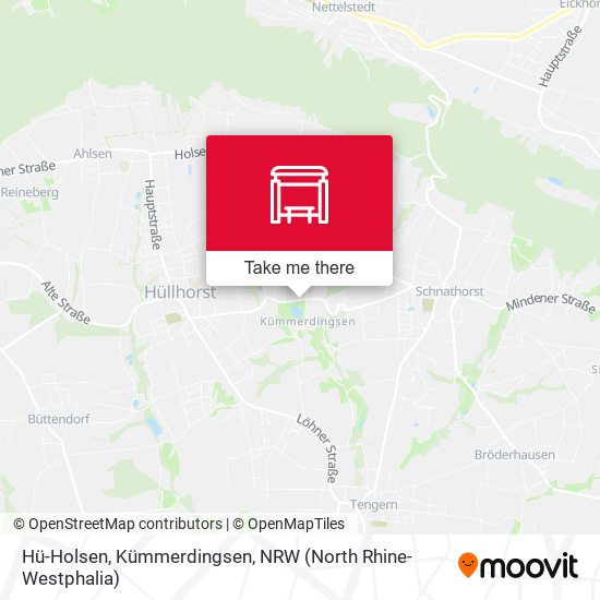Hü-Holsen, Kümmerdingsen map